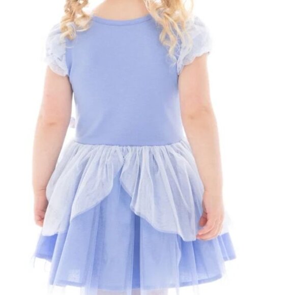 Disney Princess Cinderella Dress With Puff Sleeves SIZE 3T NEW - Picture 7 of 7